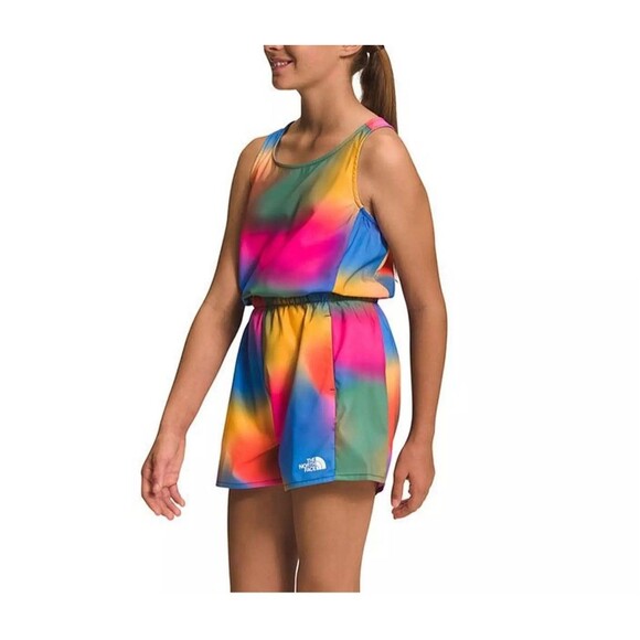 NWT The North Face Girls’ Amphibious Romper Multicolor - Picture 8 of 16